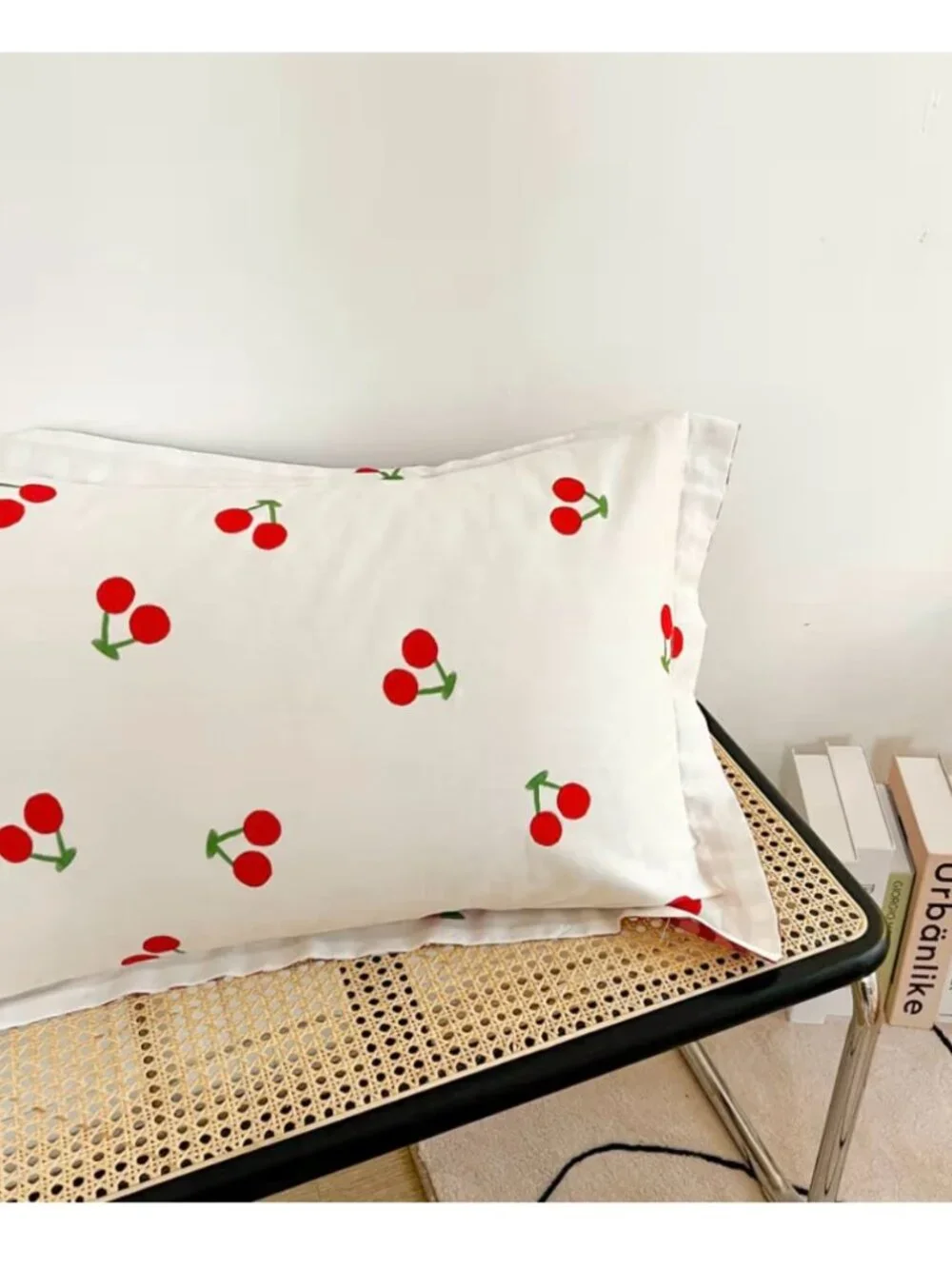 BlueBlue Cherry Duvet Set - Duvet Cover and Two Standard Pillow Shams - Queen